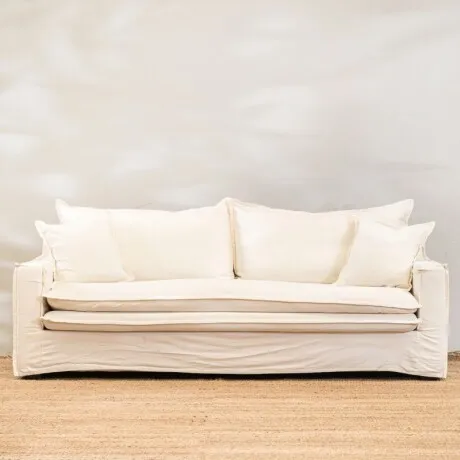 Sillón Vicente 3 Cuerpos en Beige - Sillones y sofás, Uruguay | Aihaus