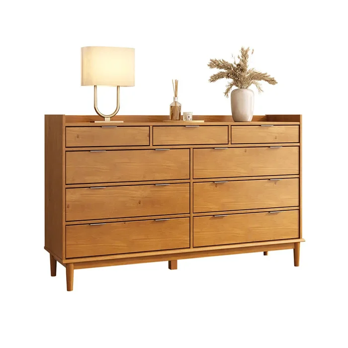 Comoda Grande Melina - Madera Maciza en Madera natural - Cómodas, Uruguay | Balton, vista 12