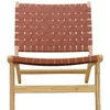 Butaca de Cuerina con Tapizado Trenzado - Butacas, banquetas y puffs, Uruguay | Muebles Express, vista 1 de 4
