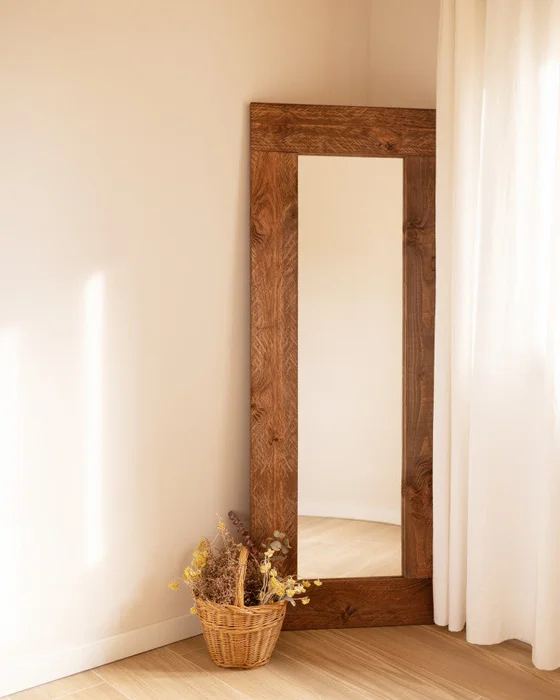 Espejo Kenza en Madera natural - Espejos, Uruguay | Treehouse Deco, vista 2