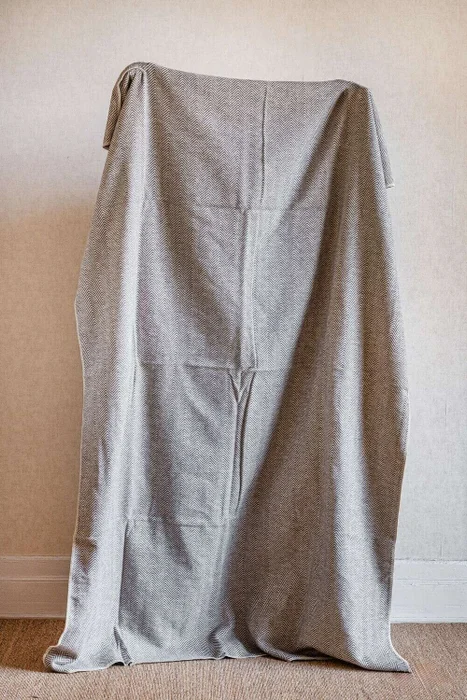 MANTA AUSTRIACA ESPIGA - TOSTADO SUAVE en Beige - Textiles, Uruguay | La Iberica, vista 3