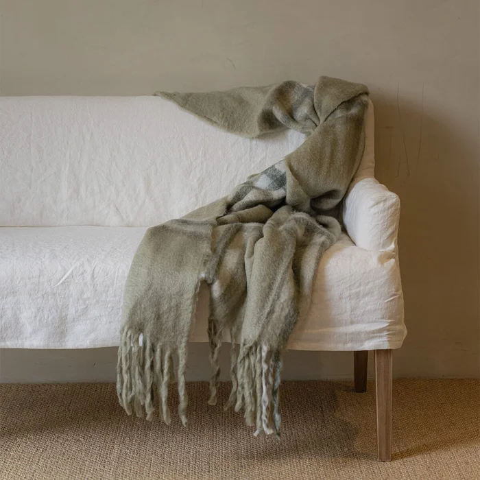 Manta Beige 160x130 en Beige - Textiles, Uruguay | De Arcos