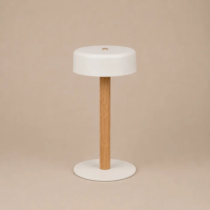 LÁMPARA MESA SKIVE en Blanco - Lámparas de mesa, Uruguay | HomeTouch