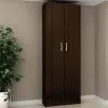 Mueble Cocina Multiuso Armario Biblioteca Estanterias 2408 en Marrón - Dormitorio, Uruguay | Soy Hogar, vista 4 de 6