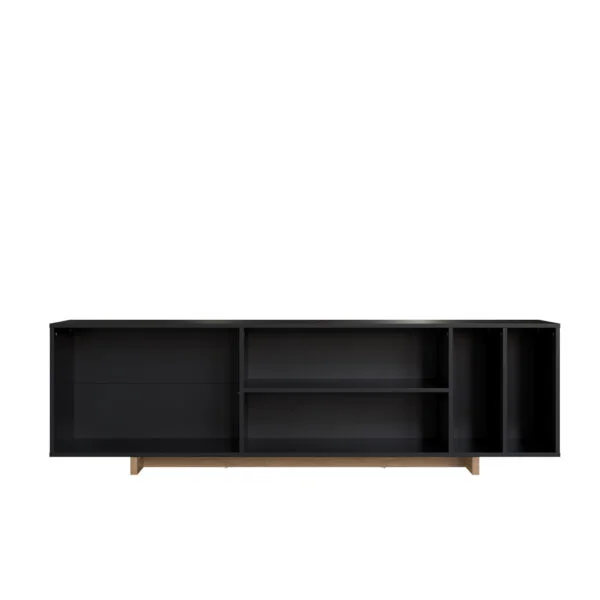 Rack Cuenca en Negro - Muebles para TV, Uruguay | Palermo Casa Deco, vista 2