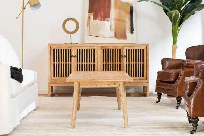 MESA NORDICA - 1.30 X 0.60 en Madera natural - Mesas de living, Uruguay | La Iberica, vista 28