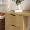 Escritorio Aura - 2 cajones - Natural en Marrón - Escritorios y sillas de escritorio, Uruguay | NYR, vista 3 de 4