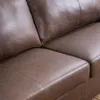 Sillón Cuero Deeni 3 Cuerpos Chocolate - Sillones y sofás, Uruguay | Aihaus, vista 3 de 4