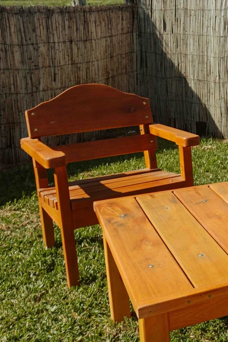 Sillón clásico de 1 cuerpo — Serra Amoblamientos en Marrón - Muebles para el exterior, Uruguay | Serra Amoblamientos, vista 3