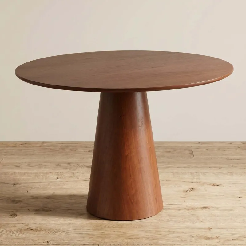 Mesa De Comedor Lamina-de-cinamomo Marron Doria en Marrón - Mesas de comedor, Uruguay | Divino