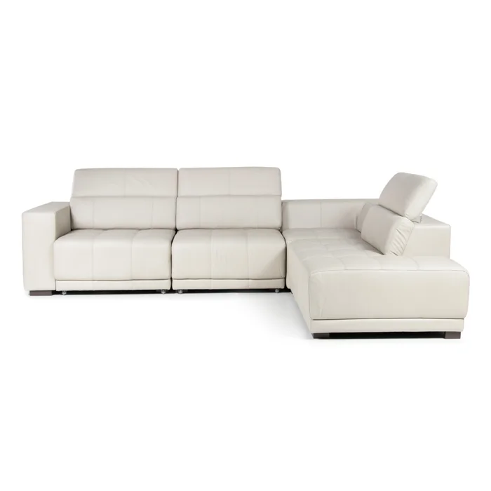 Rinconera Seúl - Cuero Básico - Chaise derecho - Arena - (Preventa) en Beige - Sillones y sofás, Uruguay | Nyr, vista 4