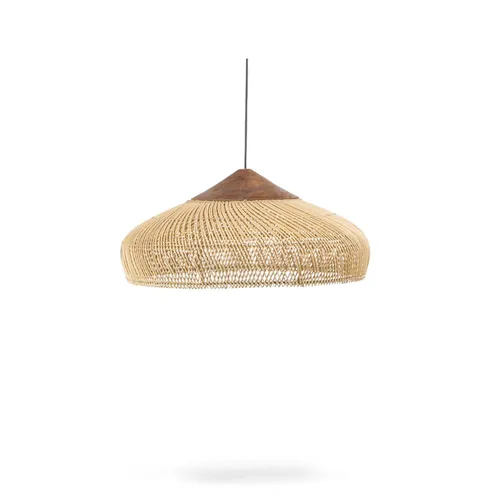 L. COLGAR NAMIBIA 65XH30 RATTAN NATURAL - Lámparas colgantes, Uruguay | Masinfinito Casa