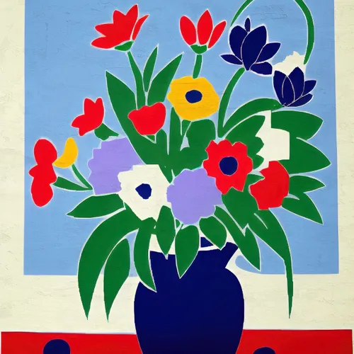 Happy flowers en Multicolor - Láminas, Uruguay | Mara Estudio