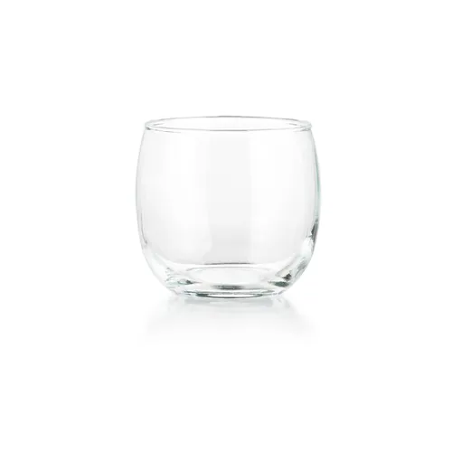VOTIVE 347ML ROLY POLY CRISA. 7.8H en Transparente - Jarrones, Uruguay | Decohogar
