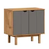 Aparador 2 P Mel/Gris Linea Nordica en Madera Maciza - Comedor, Uruguay | Que Sal Muebleria, vista 5 de 13