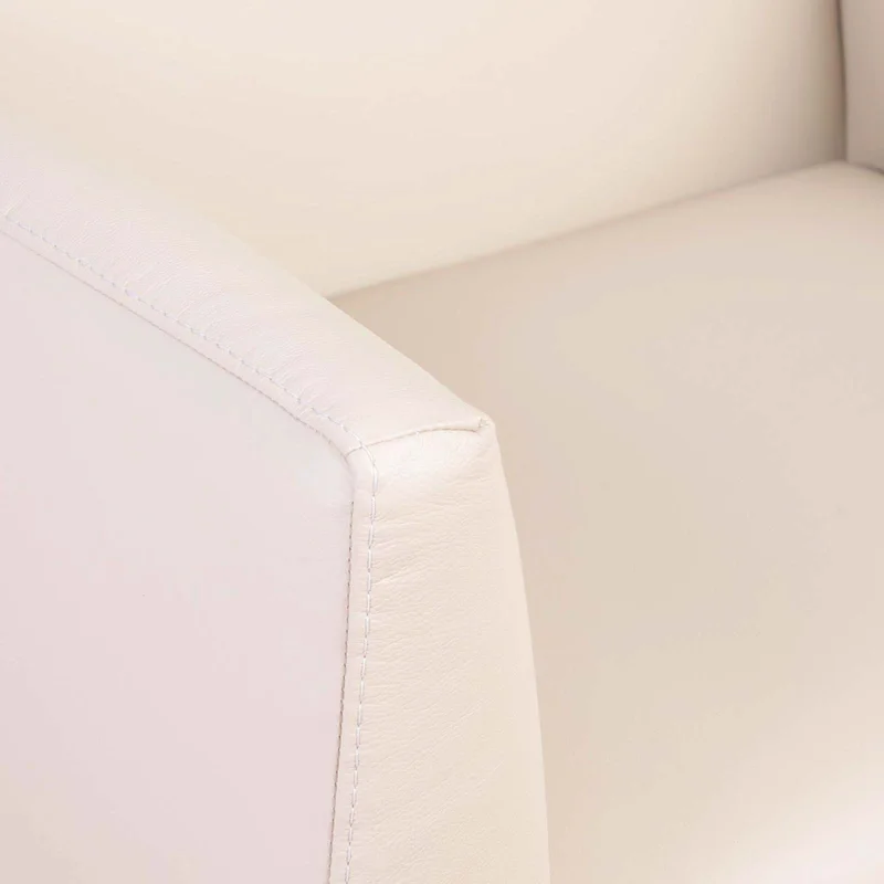 Butaca Cuero-y-madera Natural-beige Tucson Arena en Beige - Sillones y sofás, Uruguay | Divino, vista 6