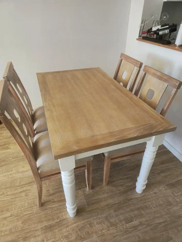 Juego De Comedor Madera Maciza Ozark Español Con 4 Sillas A Eleccion en A Eleccion - Mesas de comedor, Uruguay | Ozark Home, vista 3