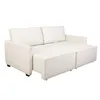 Sofá Cama Tela Natural-beige Divino Natural en Madera natural - Sillones y sofás, Uruguay | Divino, vista 3 de 4