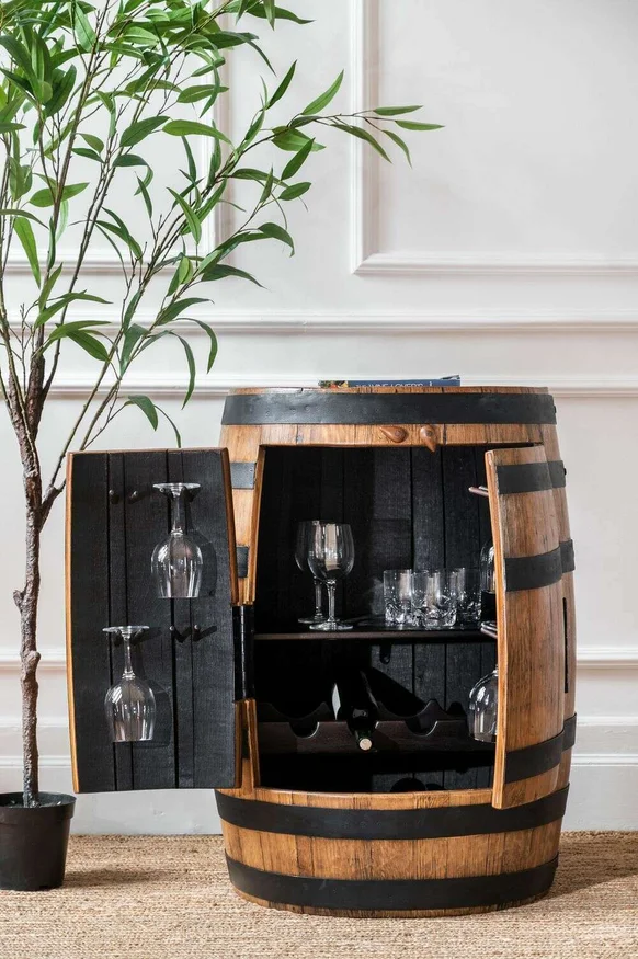 MUEBLE BAR - BARRIL DE ROBLE ANTIGUO - Bibliotecas, Uruguay | La Iberica, vista 2