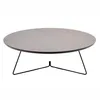 MESA RATONA - ROBLE MARRON Y PATAS METAL NEGRO en Multicolor - Mesas de living, Uruguay | Champagne Home, vista 1 de 4