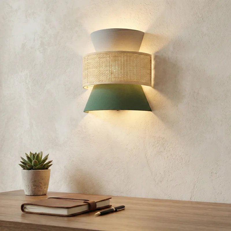 Aplique Chroma Trio Wall – Green & Sand en Multicolor - Iluminación, Uruguay | La Perla, vista 4