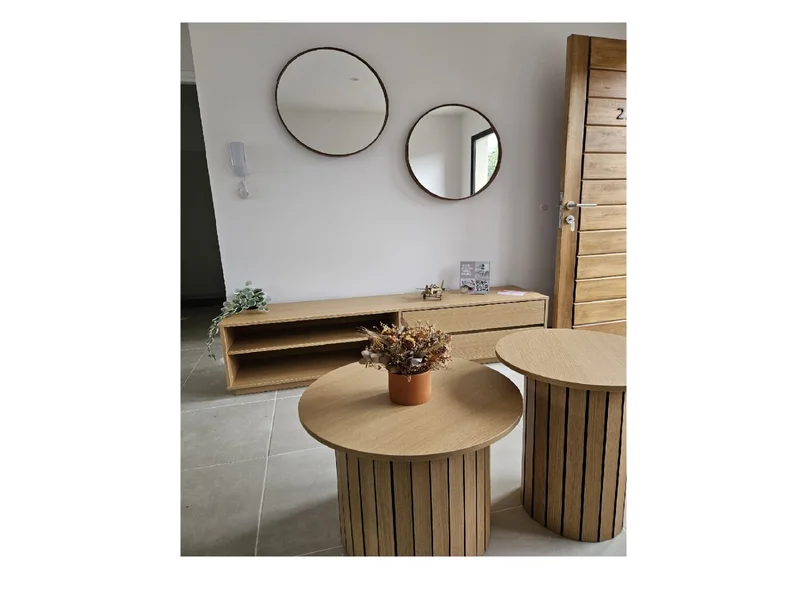 Rack Linea NATURA 180 m en Rack Linea NATURA 180 m - Muebles para TV, Uruguay | Finkel, vista 3