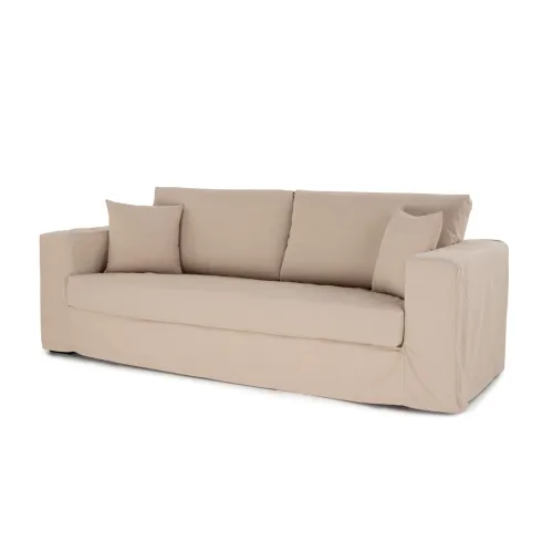 Sofá Blum con Funda - Tela Standard - 3 cuerpos - A fabricar en Beige - Sillones y sofás, Uruguay | NYR