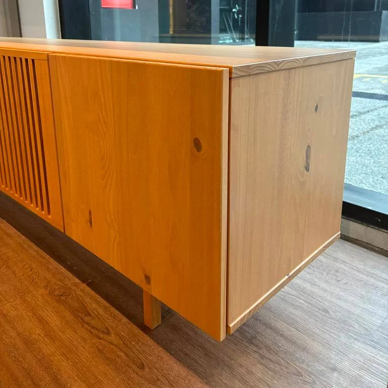 Rack Lima 180CM - Madera Maciza en Madera natural - Muebles para TV, Uruguay | Balton, vista 4