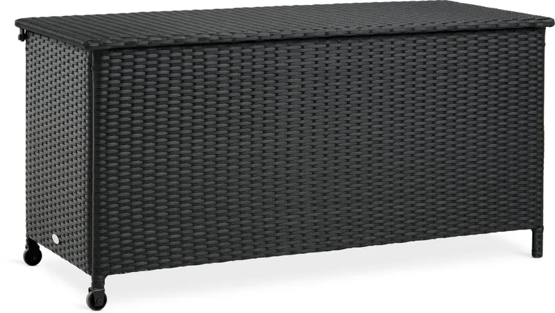 Baúl guardar almohadones YDERUP A133xA64xP55 negro en Negro - Muebles para el exterior, Uruguay | JYSK