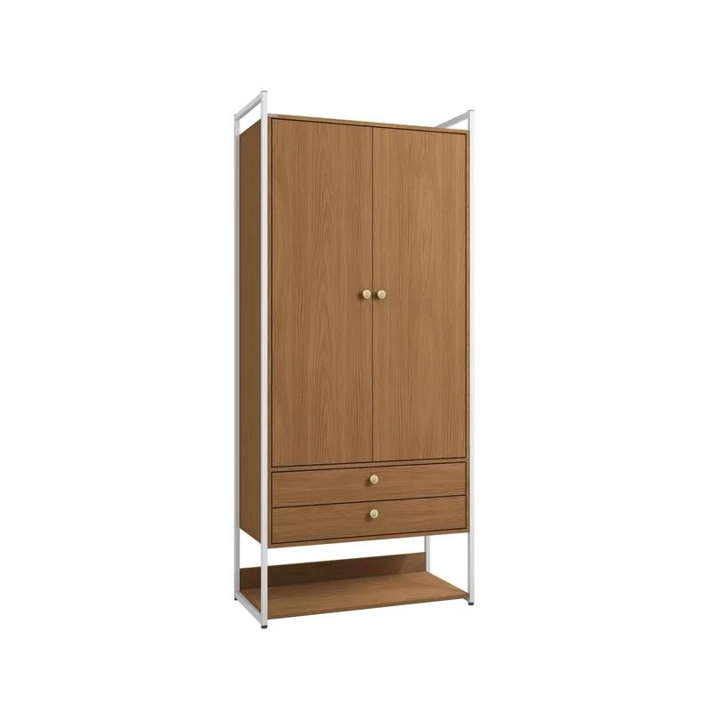 Closet Abierto Modular P48 - Linea Industrial en Madera natural - Roperos y placares, Uruguay | Balton, vista 11