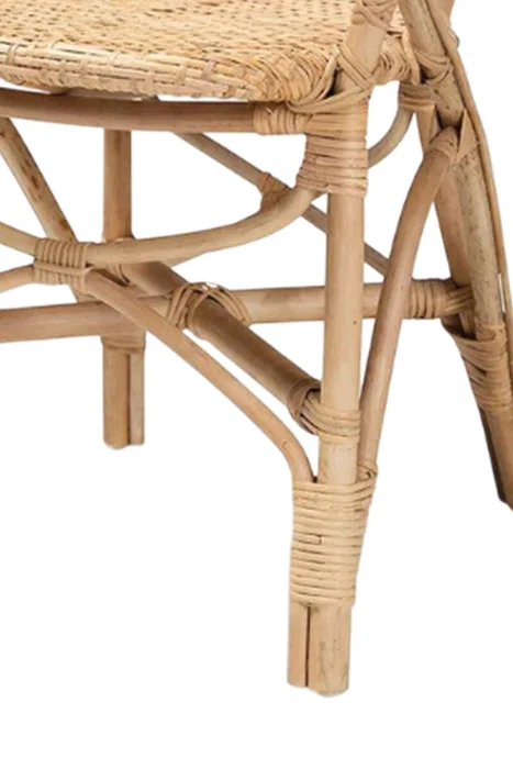 SILLA BISTRO RATTAN NATURAL C/BRAZOS 46X51X89H en Madera natural - Sillas, Uruguay | Vinibel, vista 5