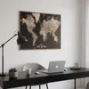CUADRO CANVAS 40x50cm MARCO MAP OF THE WORLD - Decoración de pared, Uruguay | Decohogar, vista 3 de 3
