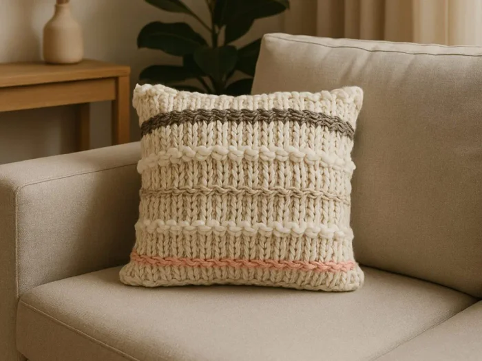 Almohadón Rayado - Textiles, Uruguay | Arquetipo