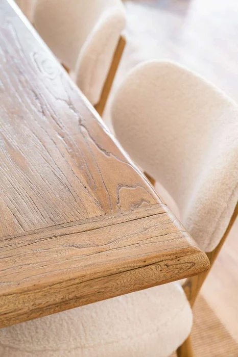 MESA COMEDOR DE OLMO ISABEL - 2.50 X 1.00 MTS en Madera natural - Mesas de comedor, Uruguay | La Iberica, vista 15