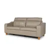 Sofá Milán - Cuero Básico - 3 cuerpos - 519 (Beige) en Beige - Sillones y sofás, Uruguay | NYR, vista 1 de 4
