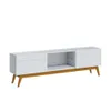 Rack para TV 1.8 - 2C Blanco Línea Nevada en Blanco - Muebles para TV, Uruguay | Ecowood, vista 2 de 3