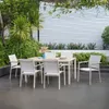 Mesa De Aluminio Para Jardín - Urbanite - 160x90 - Beage en Beige - Muebles para el exterior, Uruguay | Rústico Hogar, vista 2 de 5