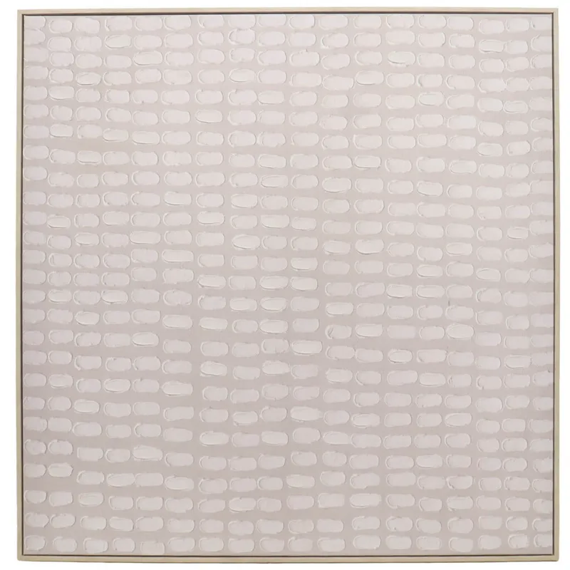 Cuadro Ice I, 100x100, Natural/beige Papel H1hca250087b en Beige - Decoración de pared, Uruguay | Divino