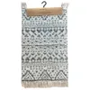 ALFOMBRA 50x80CM TRIANGULOS TRIBAL BLANCO Y NEGRO en Blanco - Textiles, Uruguay | Decohogar, vista 1 de 4