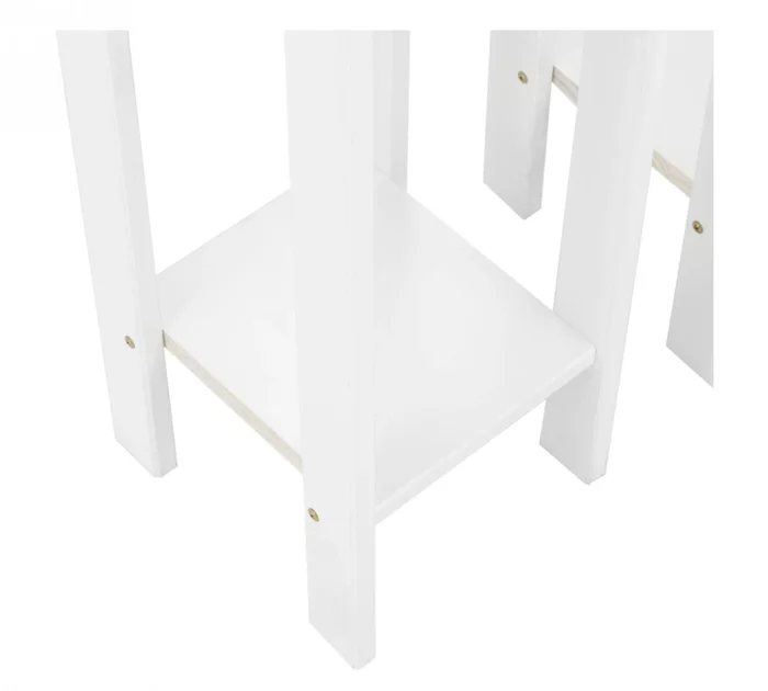 Conjunto Set De Mesas - Línea Monterrey - Blanco - Mesas de arrimo, Uruguay | Ecowood, vista 3