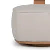 Butaca Orbit - Giratoria - Tela Rústica - Trama beige (9E) en Beige - Butacas, banquetas y puffs, Uruguay | NYR, vista 5 de 6