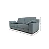 Sofá Zafiro - Tela Aquaclean - 2,5 cuerpos - A fabricar en Patrón - Sillones y sofás, Uruguay | NYR, vista 4 de 4