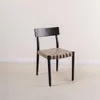 Silla en madera acacia y cuero negro en Negro - Sillas, Uruguay | Entrecasa, vista 4 de 7