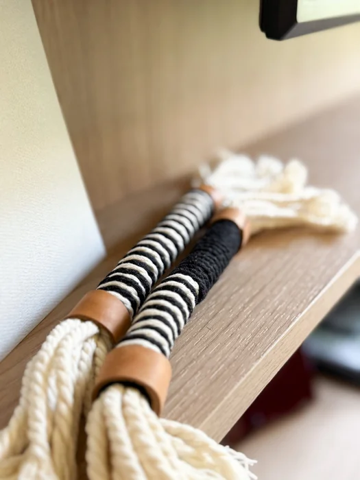 Palitos náuticos con cuero – Set x2 - Decoración, Uruguay | Dreams On Time