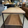 Mesa de Centro Ratona Rectangular Tapa Doble (Olmo y Hierro Negro) - Mesas de living, Uruguay | Berna home, vista 6 de 6