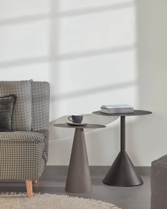 Mesa auxiliar Shirel Ø 40 cm en Verde - Mesas de arrimo, Uruguay | Kavehome, vista 2