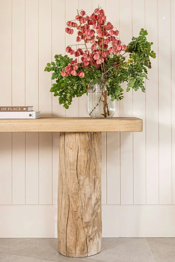 MESA DE ARRIMO /CONSOLA SILVESTRE - 1.50 MTS en Madera natural - Bibliotecas, Uruguay | La Iberica, vista 2