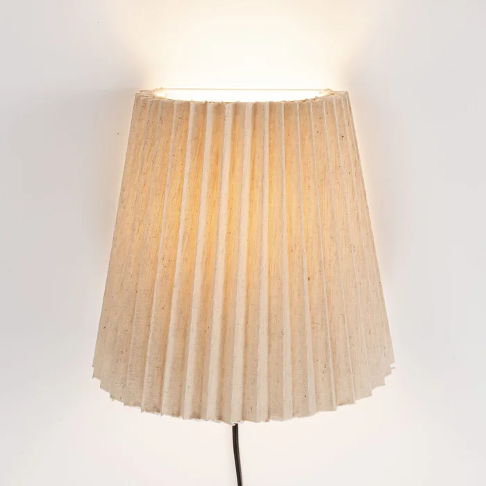 Aplique De Pared Scall Natural/beige Madera Wmrjbsivj en Beige - Iluminación, Uruguay | Divino