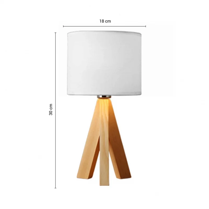 Lámpara de Mesa Germany Blanco en Blanco - Lámparas de mesa, Uruguay | Serlux, vista 5
