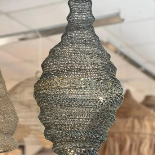 Lampara colgante alambre rombo - Lámparas colgantes, Uruguay | FMB